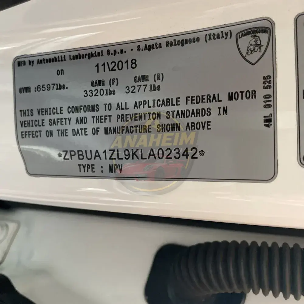 2019 Lamborghini Urus Base